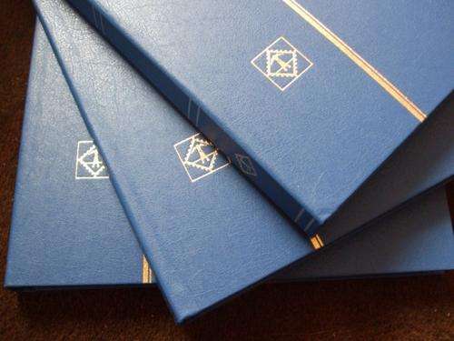 3 x Blue Lighthouse 32 side Stockbook superb clean all for one bid